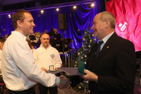 STOLETJE NAVDIHA 50. božično novoletni koncert Godbe Cerknica 28 Foto Ljubo Vukelič
